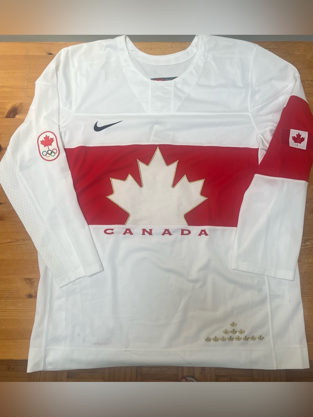 Team Canada 2014 Olympics Nike Hockey Jersey